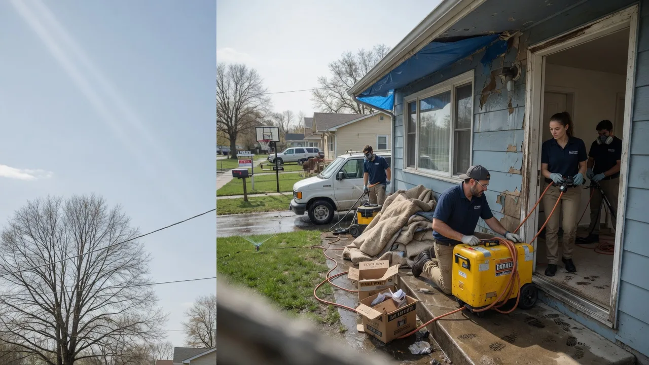 Basement Flood Cleanup in Calvin, ND near me